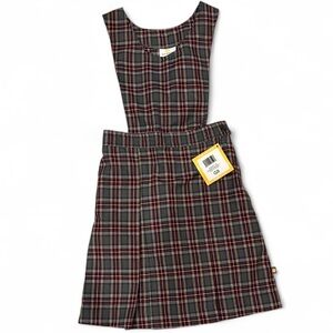 Plaid uniform jumper